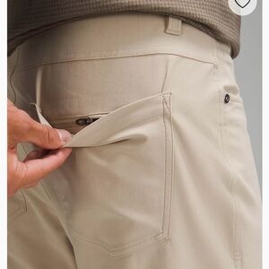Lululemon Athletica Men's Tan abc slim fit pant